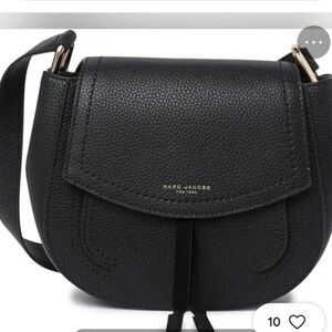 Marc Jacobs leather crossbody saddle bag